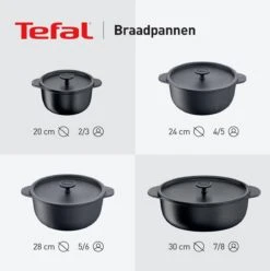 Tefal Trattoria Braadpan - Ø24 Cm -Tefal 1194x1200
