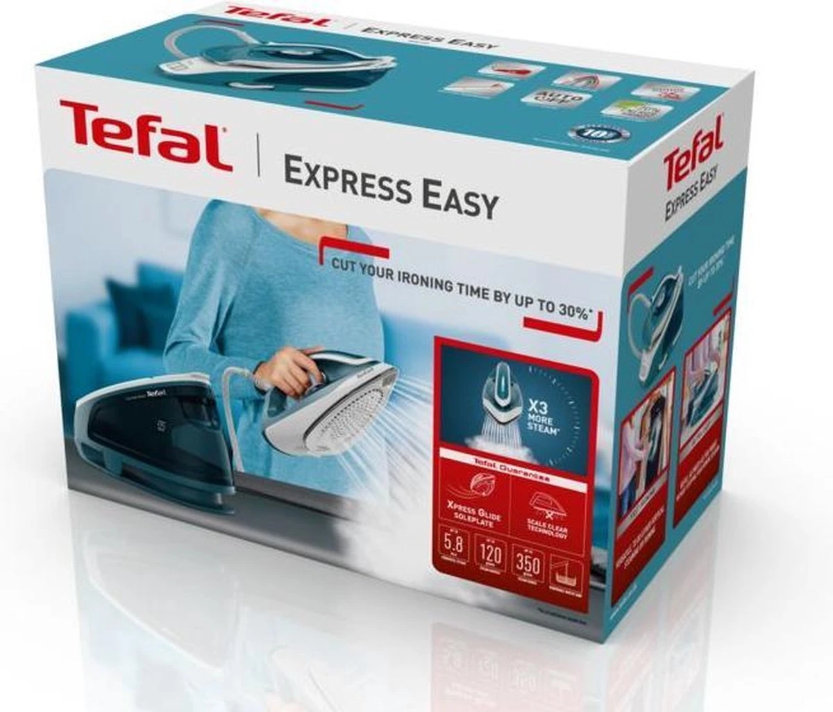 Tefal Express Easy SV6131 - Stoomgenerator 19 Tefal Express Easy SV6131 - Stoomgenerator - Afbeelding 17