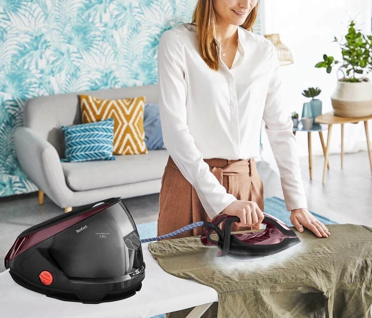 Tefal GV9230 Pro Express Protect Stoomgenerator Rood/Zwart 15 Tefal GV9230 Pro Express Protect Stoomgenerator Rood/Zwart - Afbeelding 13