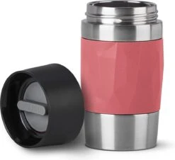 Tefal Compact Travel Mug Compact Thermosfles - 0,3 L - Koraal -Tefal 1200x1099 1