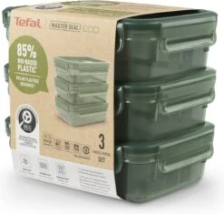 Tefal MasterSeal Eco Vershouddoos - 3-delige Set - 3x 0.8L - Groen -Tefal 1200x1140 2