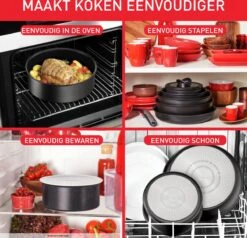 Tefal Ingenio Unlimited - Hapjespan - Ø24 Cm - Excl. Handgreep -Tefal 1200x1158