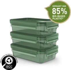 Tefal MasterSeal Eco Vershouddoos - 3-delige Set - 3x 0.8L - Groen -Tefal 1200x1188
