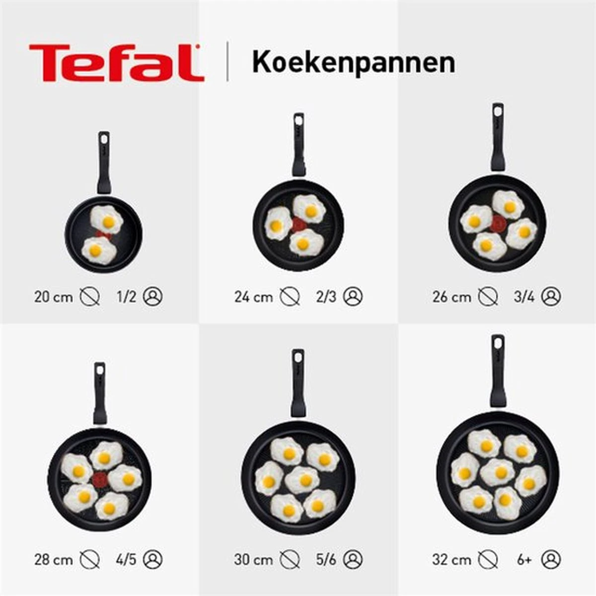 Tefal Ultimum - Pannenset - 3 Stuks | Koekenpan 24cm | Koekenpan 28cm | Wokpan 28cm | INDUCTIE - PFAS-vrij 8 Tefal Ultimum - Pannenset - 3 Stuks | Koekenpan 24cm | Koekenpan 28cm | Wokpan 28cm | INDUCTIE - PFAS-vrij - Afbeelding 6