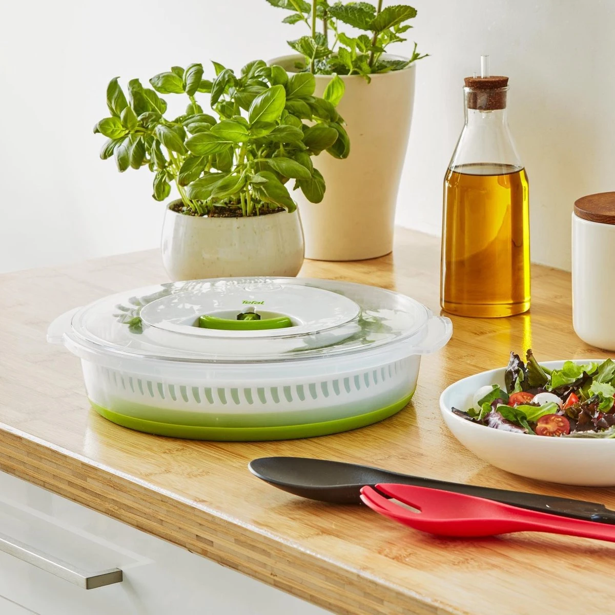 Tefal Slacentrifuge Opvouwbaar - 4 L - 28 Cm 14 Tefal Slacentrifuge Opvouwbaar - 4 L - 28 Cm - Afbeelding 12