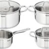 Tefal Virtuoso Pannenset 4-delig - Kookpan Ø 16/20/24 Cm + Steelpan Ø 16 Cm -Tefal 1200x664