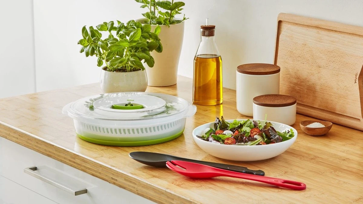 Tefal Slacentrifuge Opvouwbaar - 4 L - 28 Cm 5 Tefal Slacentrifuge Opvouwbaar - 4 L - 28 Cm - Afbeelding 3