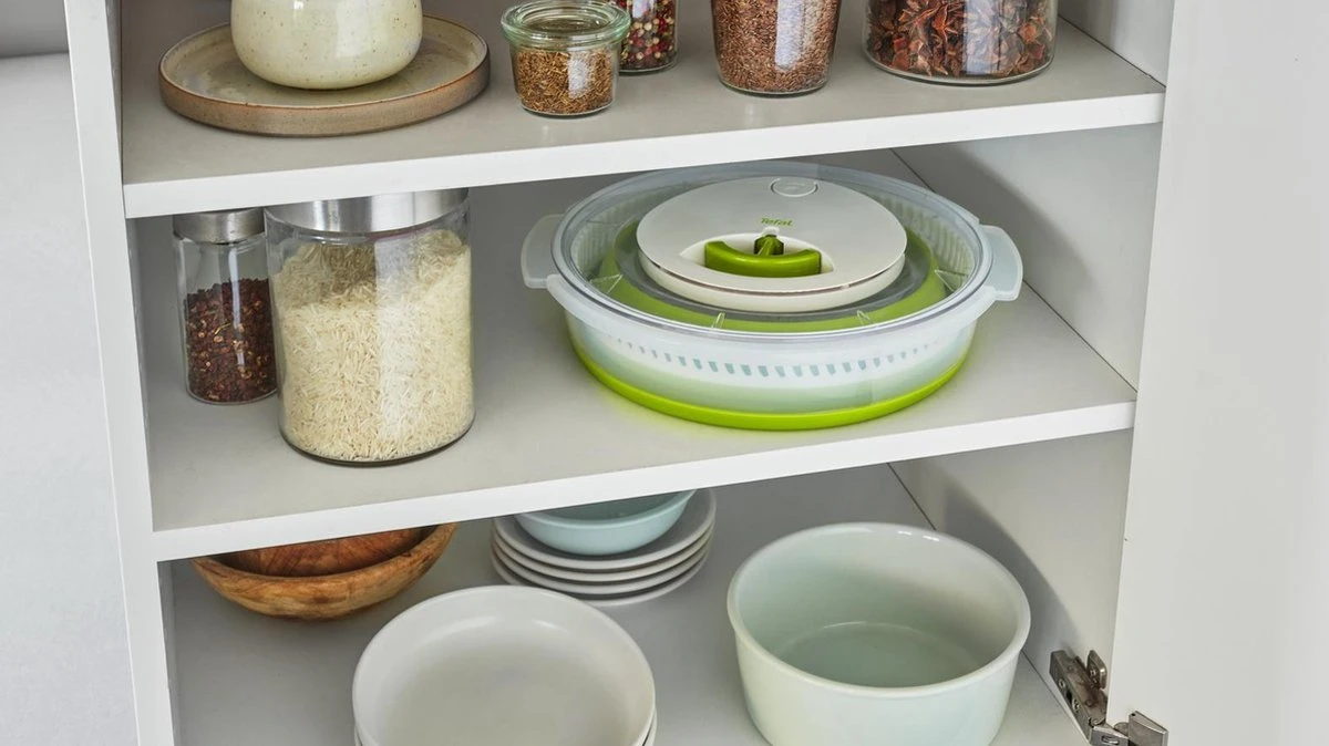 Tefal Slacentrifuge Opvouwbaar - 4 L - 28 Cm 8 Tefal Slacentrifuge Opvouwbaar - 4 L - 28 Cm - Afbeelding 6