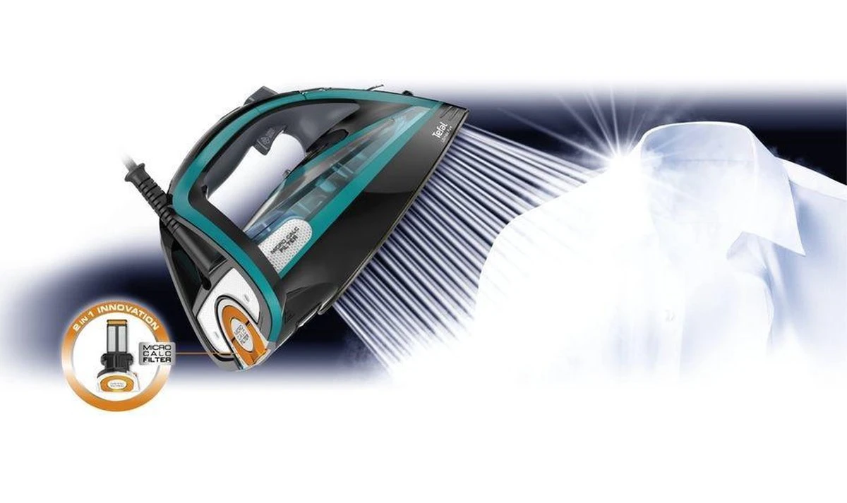 Tefal Ultimate Pure FV9844 - Stoomstrijkijzer 15 Tefal Ultimate Pure FV9844 - Stoomstrijkijzer - Afbeelding 13