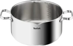 Tefal Duetto 3-delige Kookset - Steelpan Ø 16 Cm, Kookpan Ø 20/24 Cm -Tefal 1200x754