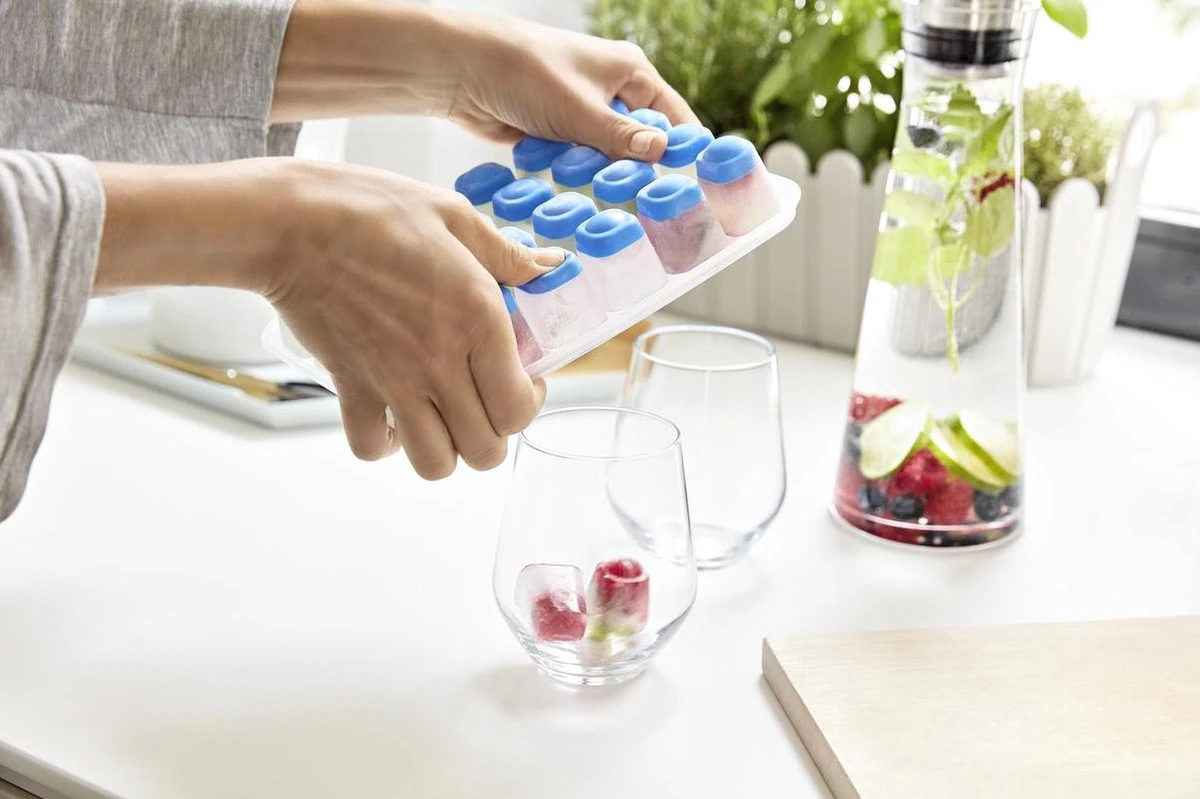 Tefal Masterseal IJsblokjesdoos - 24 Ijsblokjes 8 Tefal Masterseal IJsblokjesdoos - 24 Ijsblokjes - Afbeelding 6