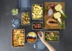 Tefal MasterSeal RVS - Vershouddoos - Rechthoek - 0,8L 25 Tefal MasterSeal RVS - Vershouddoos - Rechthoek - 0,8L -Tefal 1200x854