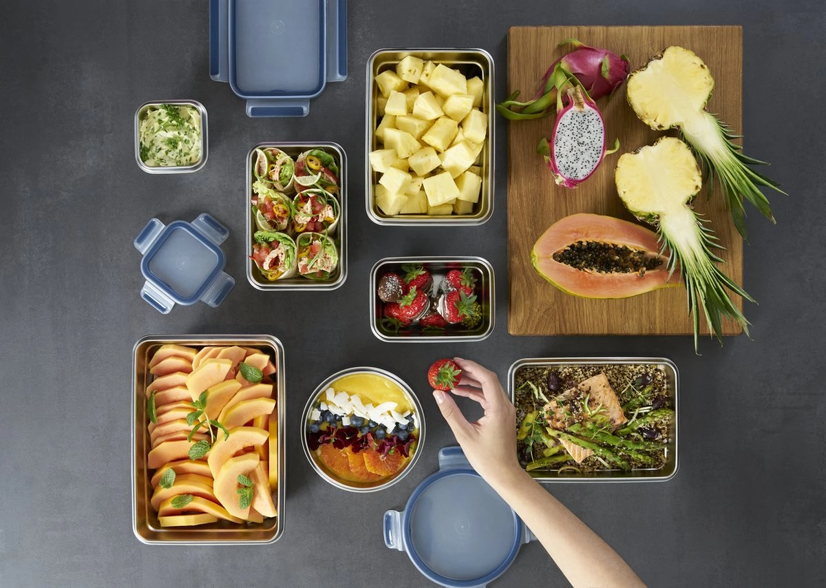 Tefal MasterSeal RVS - Vershouddoos - Rechthoek - 0,8L 12 Tefal MasterSeal RVS - Vershouddoos - Rechthoek - 0,8L - Afbeelding 10