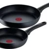 Tefal Black Stone Koekenpannenset - Ø 24/28 Cm -Tefal 1200x861