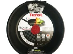 TEFAL Koekenpan - Pro Style - Ø 21 Cm - Titanium Pro - Hoge Rand - Inductie - Compacte Pan -Tefal 1200x887