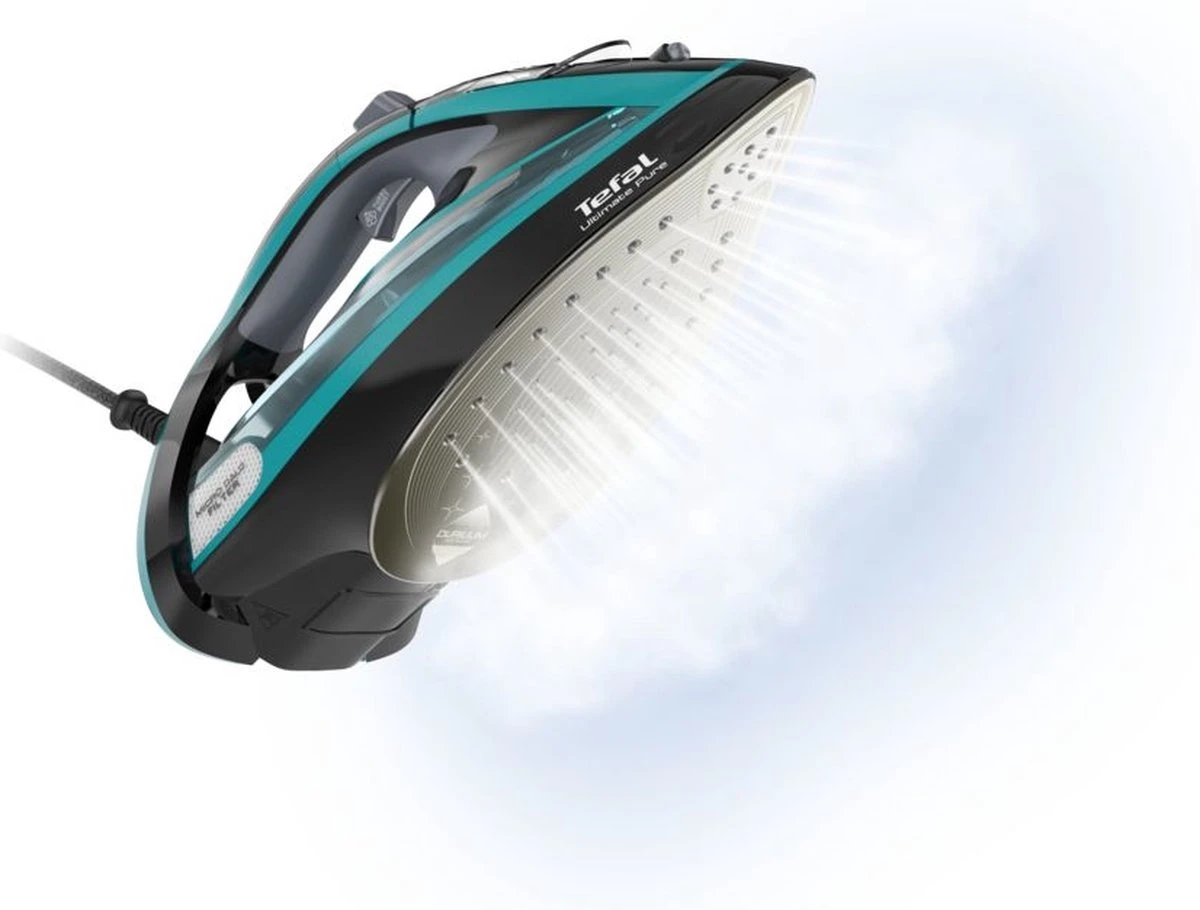 Tefal Ultimate Pure FV9844 - Stoomstrijkijzer 5 Tefal Ultimate Pure FV9844 - Stoomstrijkijzer - Afbeelding 3
