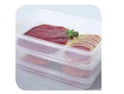 Tefal Masterseal Vleeswarenbakje - 100% Lekvrij - 2x0.6L - Rechthoekig -Tefal 1200x911 1