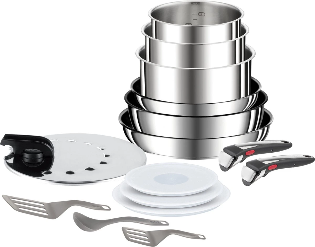 Tefal Ingenio Preference - Pannenset - 15-delig 3 Tefal Ingenio Preference - Pannenset - 15-delig