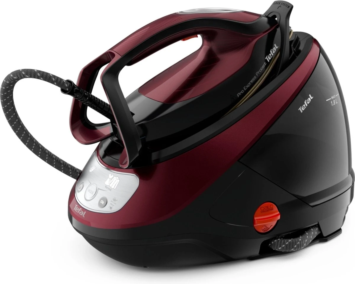 Tefal GV9230 Pro Express Protect Stoomgenerator Rood/Zwart 3 Tefal GV9230 Pro Express Protect Stoomgenerator Rood/Zwart