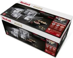 Tefal Nordica Pannenset 4 Delig - Steelpan Ø16 Cm & Kookpan Ø 18 + Ø 20 + Ø 24 Cm -Tefal 1200x968