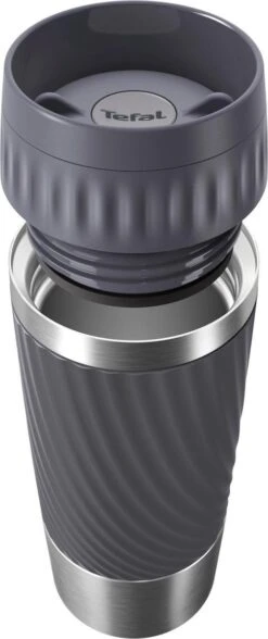 Tefal Travel Mug Easy Twist Thermobeker - Antraciet - 0,36 Liter 22 Tefal Travel Mug Easy Twist Thermobeker - Antraciet - 0,36 Liter -Tefal 504x1200 1