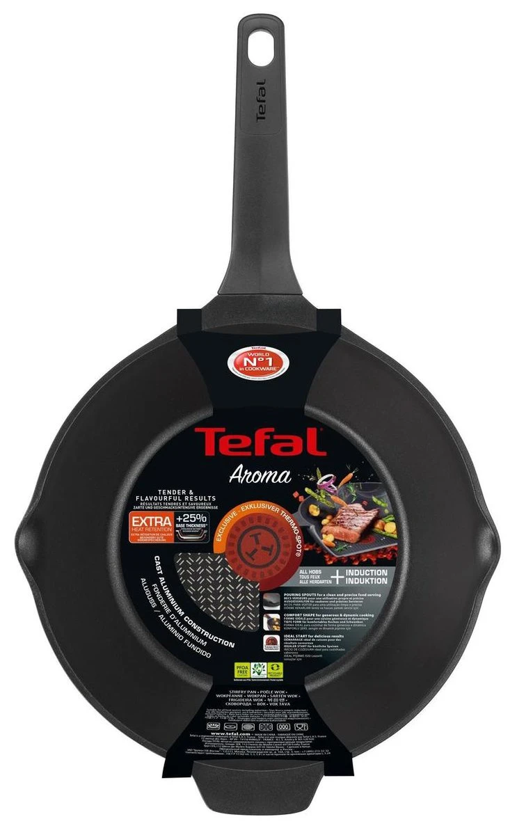 Tefal Aroma Wokpan - Ø 28 Cm 7 Tefal Aroma Wokpan - Ø 28 Cm - Afbeelding 5