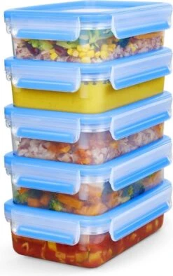 Tefal MasterSeal Fresh Mealprep Set - 5 X 800ml - Blauw -Tefal 752x1200 11