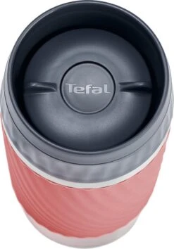 Tefal Travel Mug Easy Twist Thermobeker - Koraalrood - 0,36 Liter -Tefal 837x1200