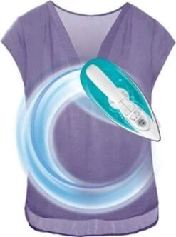 Tefal FV6520 Stoomstrijkijzer Station 2400 W 0,25 L Keramische Zoolplaat Turkoois, Wit -Tefal 893x1200